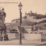 Bayern - Würzburg II Meiningen Bahnpost-K1 AK Würzburg n. Osten 1912