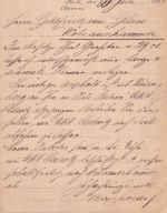 Bayern - Würzburg Nürnberg V Bahnpost-K1 5 Pfg. Ganzsache Fürth 1891