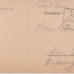 DR-Infla - Würzburg Nürnberg Zg. 54 Bahnpost-Ra4 Drucksachenkarte n. ÖSTERREICH