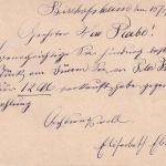 DR - Frankfurt V Würzburg Bahnpost-K1 5 Pfg. K/A Ganzsache Bischofsheim 1898