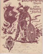 Bayern - Simmelsdorf I Schnaittach Bahnpost-K1 AK Sonnwendfeier Rothenberg 1902