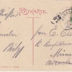 Bayern - Bahnlinie Obernzell Wegscheid farb. Felle-AK gelaufen Wegscheid 1910