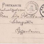 Bayern - Pfarrkirchen Landshut 2 Bahnpost-K1 AK Landshut - Pfeffenhausen 1908