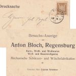 DR - Dietfurt Neumarkt C2 apt. Bahnpost-K1 Vertreteravis n. Hohenfels 1927