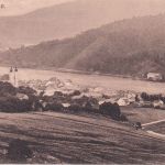Bayern - Wegscheid Erlau Zug 8 Bahnpost-K2 unfrankierte AK Obernzell 1913
