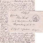 Bayern - Mainburg Wolnzach C2 Bahnpost-K1 Feldpostbrief n. Belgien Mainburg 1916