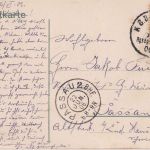 Bayern - Regensburg Passau 4 Bahnpost-K1 AK München (Osterhofen) - Passau 1906