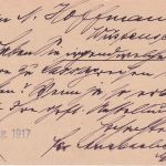 Bayern - Eslarn Weiden C2 Bahnpost-K1 7 1/2 Pfg. Ganzsache Floss 1917