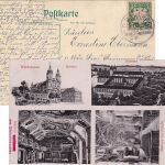 Bayern - Eger Wiesau CII Bahnpost-K1 AK Waldsassen - Könighain 1908