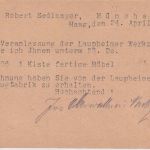 DR-Infla - Haag Thann Matzbach 1 Bahnpost-K1 40 Pfg. Ganzsache Haag München 1920