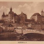 Bayern - Ingolstadt I Donauwörth Bahnpost-K1 AK Neuburg - Wallerstein 1909