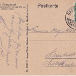 DR - Bayrischzell München ZG 1320 Bahnpost-K1 AK Brünnstein - Neustadt 1925