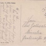 Bayern - Kufstein Rosenheim 2 Bahnpost-K1 AK Hechtsee (Kiefersfelden) 1916