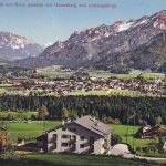 Bayern - Berchtesgaden Salzburg C2 Bahnpost-K1 AK Bad Reichenhall - München 1917