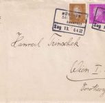 DR - München Salzburg Zug 13 apt. Bahnpost-Ra4 Brief n. ÖSTERREICH München 1932