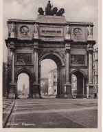 DR - München Saalfeld Zg. 39 Bahnpost-Ra4 Karte München - Berlin 1938