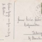Bayern - Rosenheim Plattling 3 Bahnpost-K1 AK Wasserburg - Tutzing 1908