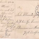 Bayern - Rosenheim Landau Bahnpost-K1 Grußkarte Gangkofen - Kollbach 1914