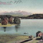 Bayern - Schliersee München Bahnpost-K1 AK Seehamer See n. Starnberg 1908