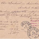 Bayern - Schliersee Holzkichen II Bahnpost-K1 5 Pfg. Ganzsache Miesbach 1888