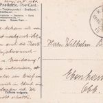 Bayern - Obing Endorf C1 Bahnpost-K1 Karte Obing - Ebenhausen 1910