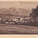 DR - Scheidegg II Röthenbach Bahnpost-K1 AK Scheidegg n. Köthen 1928