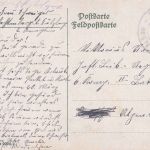 Bayern - Reutte Kempten Zug 15 Bahnpost-K2 Feldpostkarte a. Alpenkorps 1916