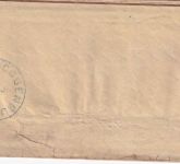 Bayern - Ulm III Kempten Bahnpost-K1 3 Pfg. GA-Streifband n. Roggenburg 1901