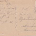 DR-Infla - Immenstadt I Oberstdorf Bahnpost-K1 40 Pfg. Karte n. München 1921