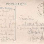 Bayern - Krumbach IV Günzburg Bahnpost-K1 AK Krumbach n. ÖSTERREICH 1909