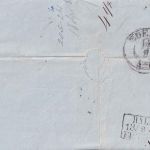 Bayern/Preussen - Bahnh. Augsburg 12/9 (1857) Portobrief n. Köln