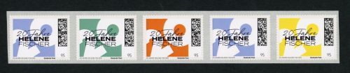 Dt.Post Sonderedition "20 Jahre Helene Fischer" 5er Streifen aus Rolle