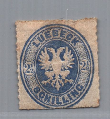 Lübeck Michel-Nr. 11 ungebraucht