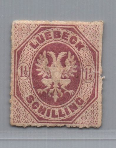 Lübeck Michel-Nr. 14 ungebraucht (x)