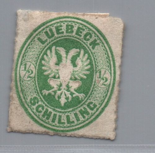 Lübeck Michel-Nr. 8 ungebraucht (x)