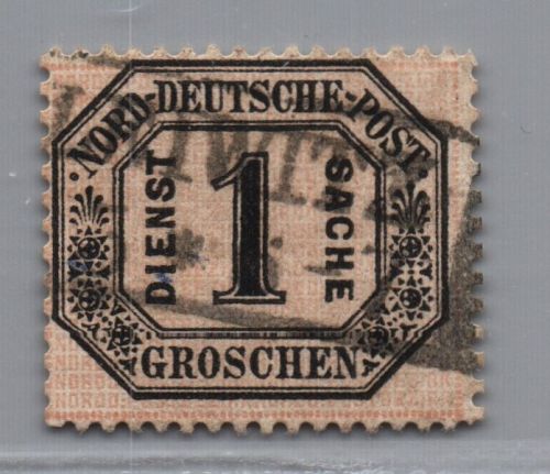 Norddeutscher Bund Dienstmarken Michel Nr. 4 gestempelt