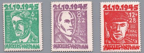 Alliierte Besetzung - SBZ Michel-Nr. 20 - 22 postfrisch