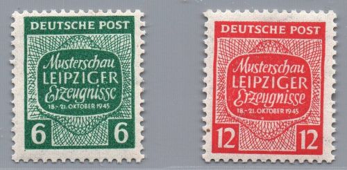 Alliierte Besetzung - SBZ Michel-Nr. 124 + 125 x postfrisch