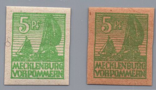 Alliierte Besetzung - SBZ Michel-Nr. 32 (x2) postfrisch / ungebraucht Falz