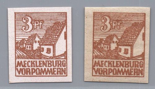 Alliierte Besetzung - SBZ Michel-Nr. 29 x + y postfrisch