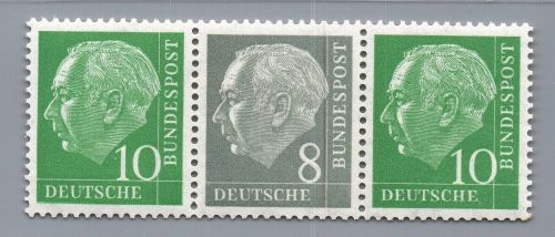 Bund Zusammendruck Michel-Nr. W 16 postfrisch
