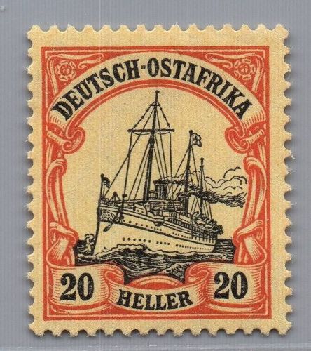 Dt. Kolonien Deutsch Ostafrika Michel-Nr. 26 ungebraucht m. Falz