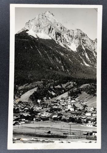 AK Mittenwald 1940 SoSt. Feldpost