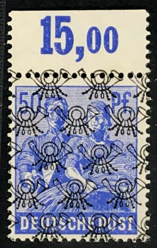 Alliierte Besetzung Kontrollrat Mi.Nr. 48 II POR dgz postfrisch
