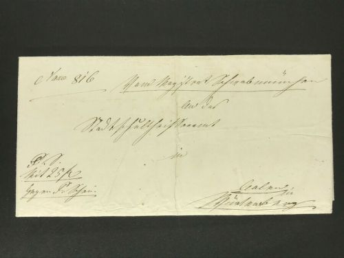 Vorphila Brief 1856 siehe Bilder