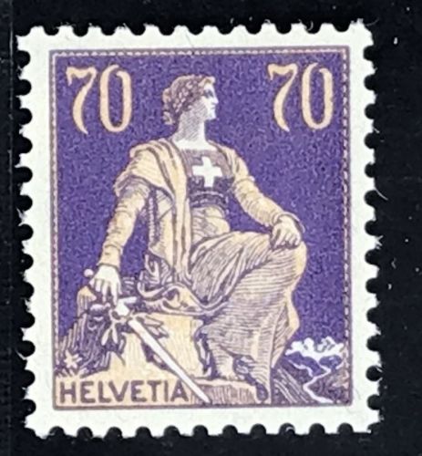 Schweiz Michel Nummer 108 ungebraucht / Falz