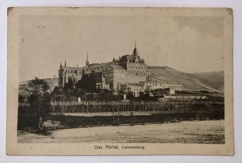 Feldpostkarte Ahrtal Calvarienberg 5.12.1918