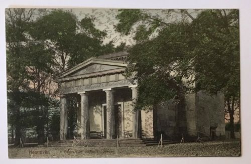 Ansichtskarte Hannover Mausoleum gelaufen n. Straubing