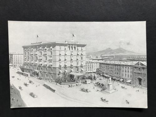 Ansichstkarte Italien Neapel - Hotel Isotta & Geneve