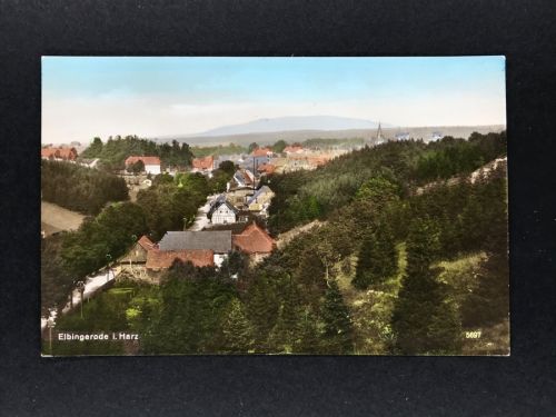 Echtfoto AK Elbingerode i. Harz 1929 nicht gelaufen